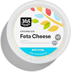365 Everyday Value, Feta Cheese Crumbles, 6 oz