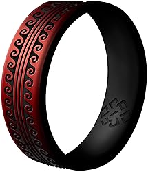 Knot Theory Warrior of Serenity Silicone Ring in