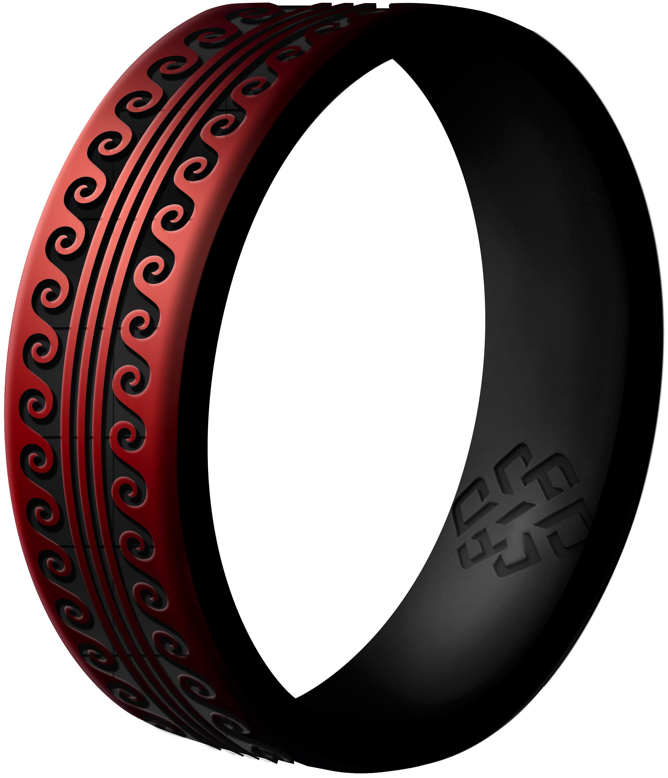 Knot Theory Warrior of Serenity Silicone Ring in