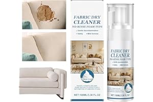 Couch Cleaner For Fabric, 100ml Powerful Stain Remover Spray, Professional Sofa Cleaner, Laundry Stain Removers, Household Su