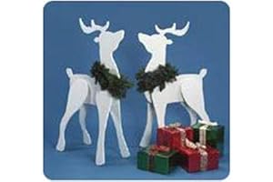 Woodcraft Project Paper Plan To Build Proud Deer - Material Not Included