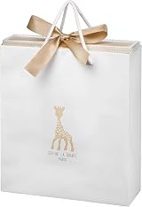 Sophie la girafe Teether and Comforter Gift Set Natural Rubber Toy Plush Blanket view 4