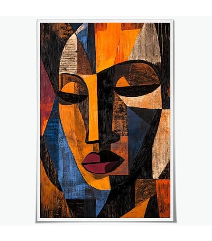 Adinkra Symbols African Art Canvas Print - 08x12 Inch Unframed Wall Decor For Living Room