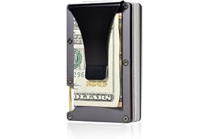 HONB Money Clip Credit Card Holder Gift for Bridesmaid Groomsman Father's Day Mother's Day Birthday