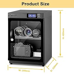 AUTENS 30L Dehumidifying Dry Cabinet Box, Digital