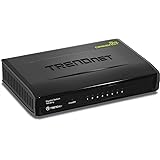 TRENDnet 8-Port Unmanaged Gigabit GREENnet Desktop Plastic Housing Switch, TEG-S81g