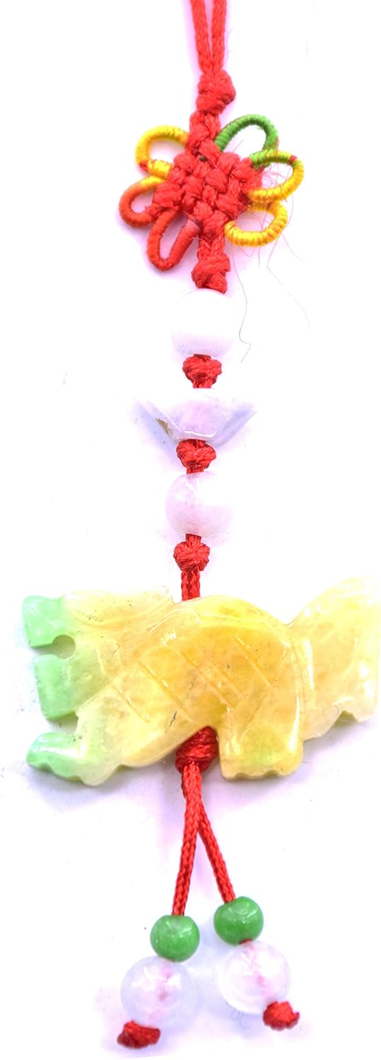 LHR trading inc feng Shui Dragon - Jade Lucky Charms - Chinese Zodiac Dragon Charms