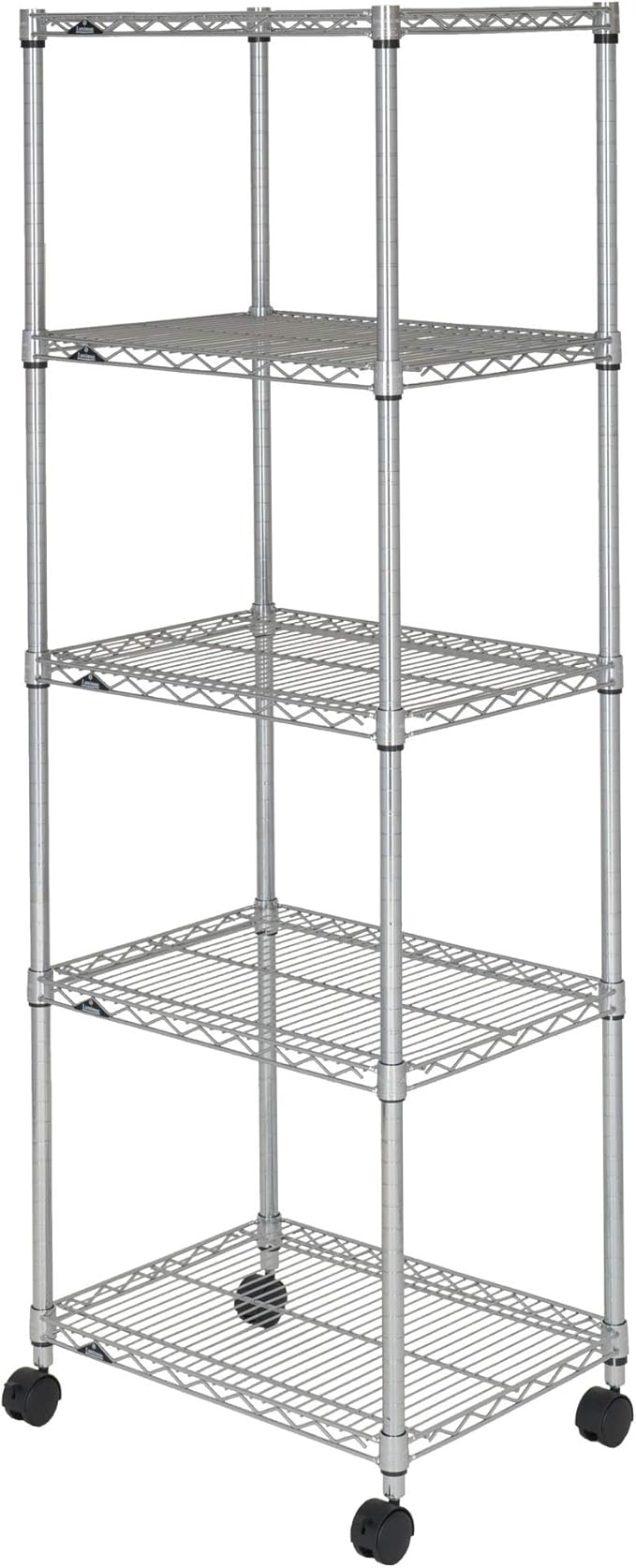Amazon ルミナス レギュラーシリーズ ポール径25mm フリーラック 5段 幅61 奥行46 高さ179 5cm Nlh6018 5 メタルラック本体 オンライン通販