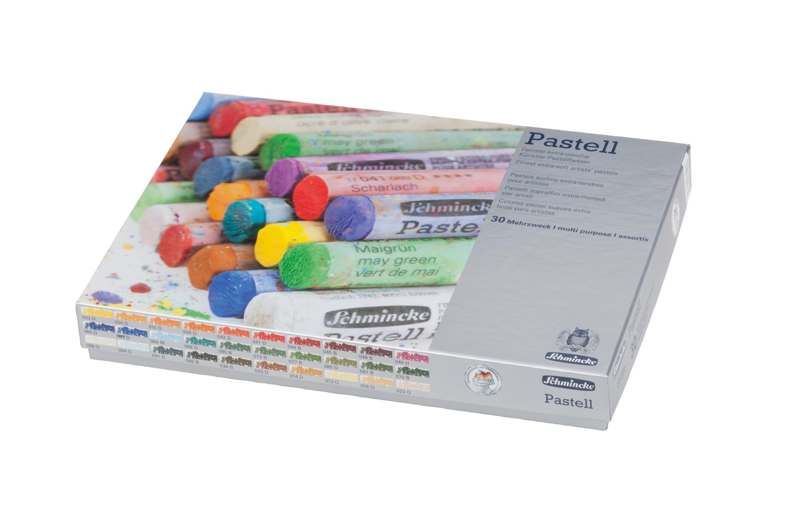 Schmincke Pastel MALKASTEN Pastels Set of 30