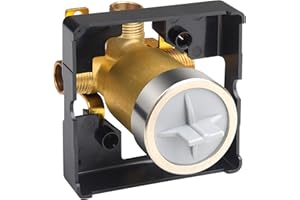 KANDENT R10000-UNBXHF Shower Valve Compatible with D Shower Trim Kits Universal Tub and Shower Valve Body for Tub Faucet Trim