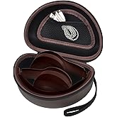 Headphone Case Compatible with Beats Solo 4/ Studio Pro x Kim Kardashian/ Solo3/ Studio3/ Solo2/ Solo Pro Bluetooth On-Ear Headphones Headset - Brownish