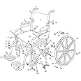 Drive Replacement Wheelchair Parts (All Parts Sold Separately) Parts for TR16, TR18, TR20 - Poly-Fly Wheelchair/Flyweight Transport Chair Combo - 28. 24" Wheel Bearing - Each