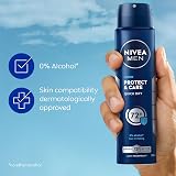 NIVEA Men Protect Care Spray 6x250ml 72H Anti-Perspirant Deodorant Alcohol Free view 5