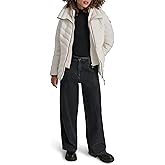 DKNY womens Bib-front Light-weight Puffer