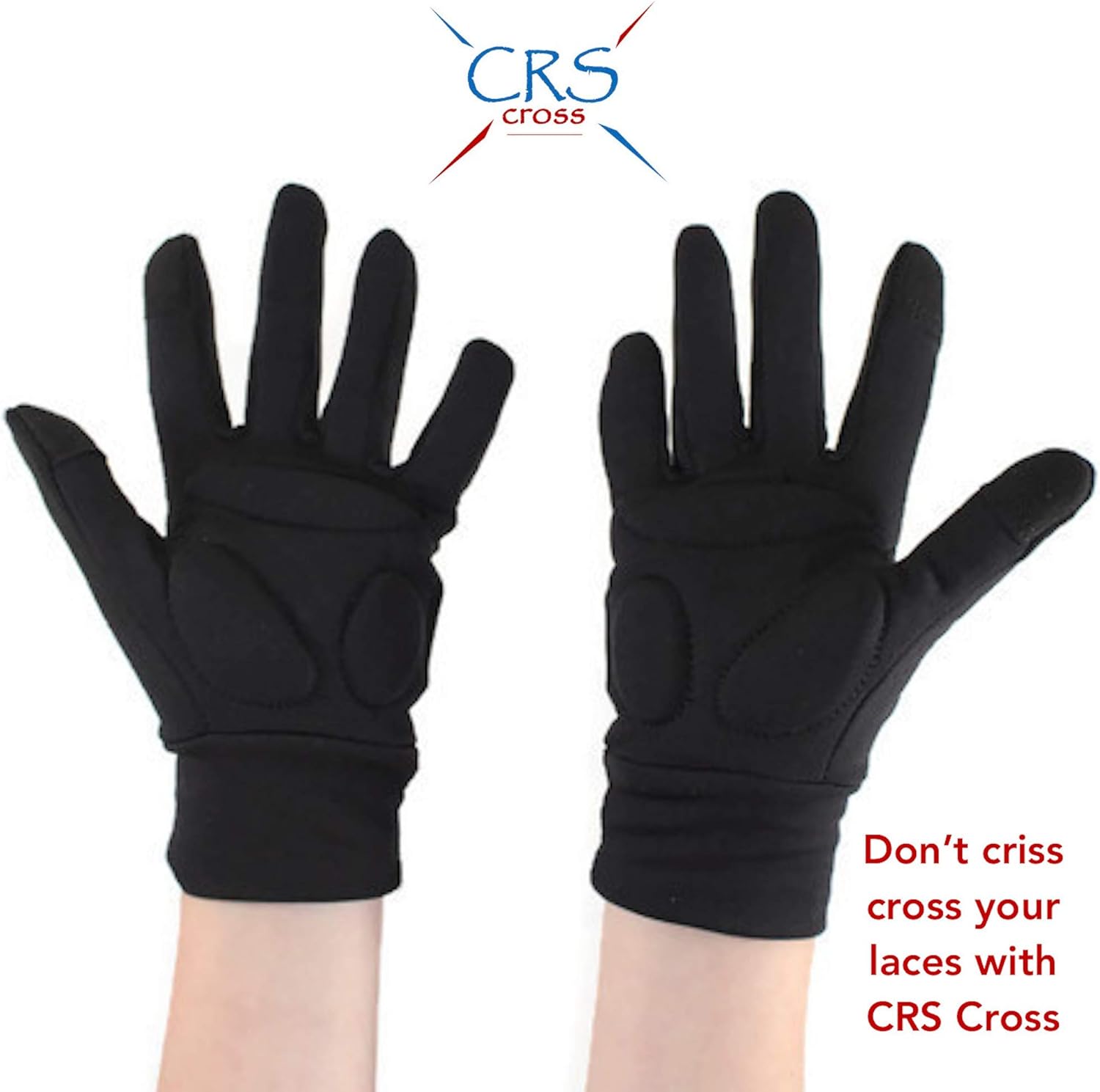 CRS Cross Figure Skating Gloves - Warm Padded Protection for Practice, Competition, or Testing/Examination : Sports & Outdoors