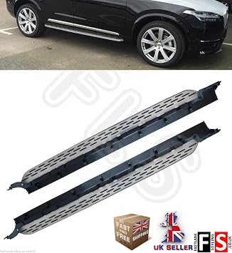 Volvo Xc90 Aluminium Seite Schritte Trittbretter Bars 2016 Oem