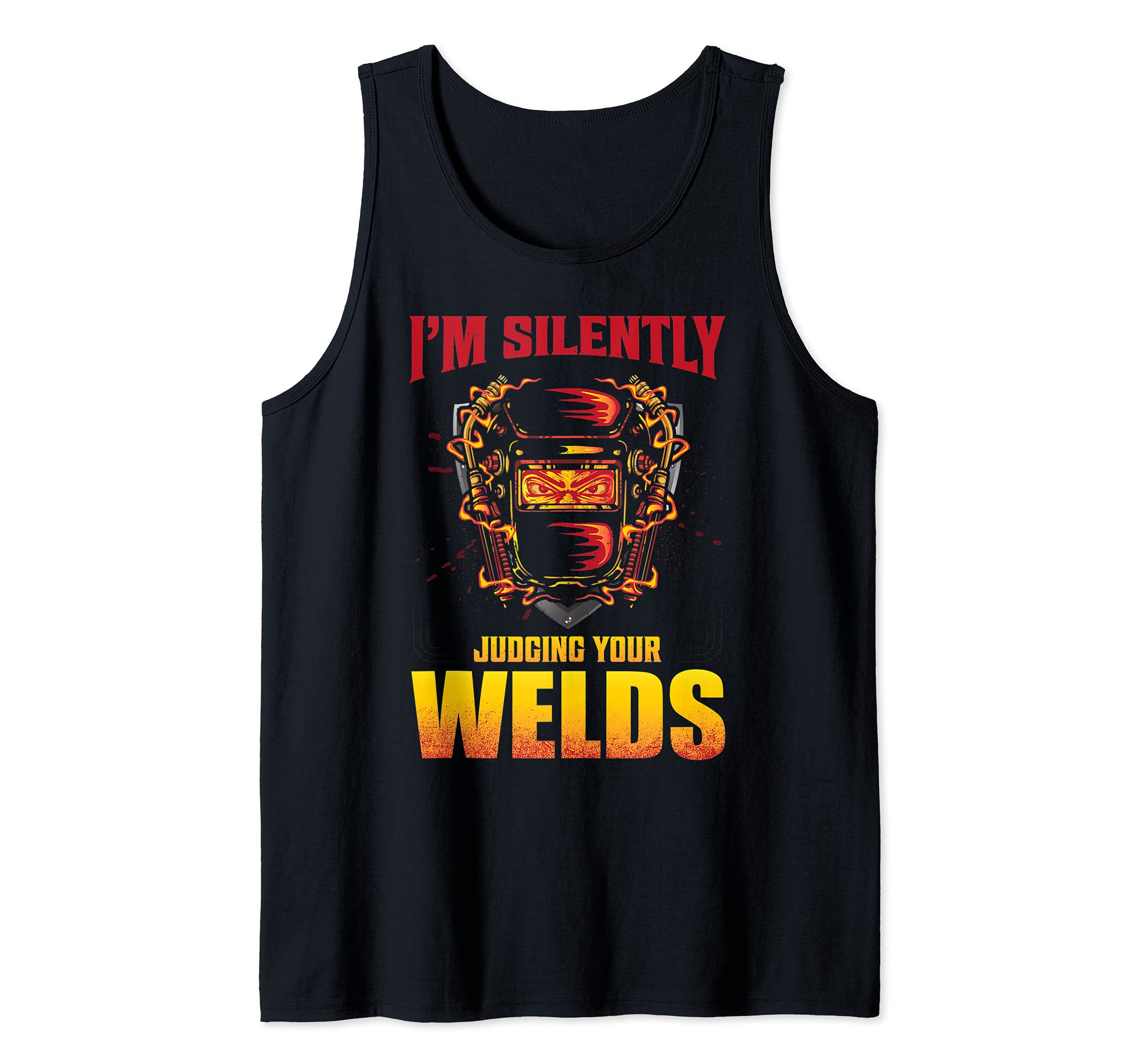 Funny Welding Welder Tank Top