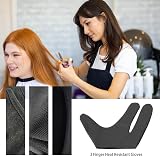 Voihamy Heat Resistant Hair Styling Gloves Safe for Dyeing & Curling Wand Pro view 3