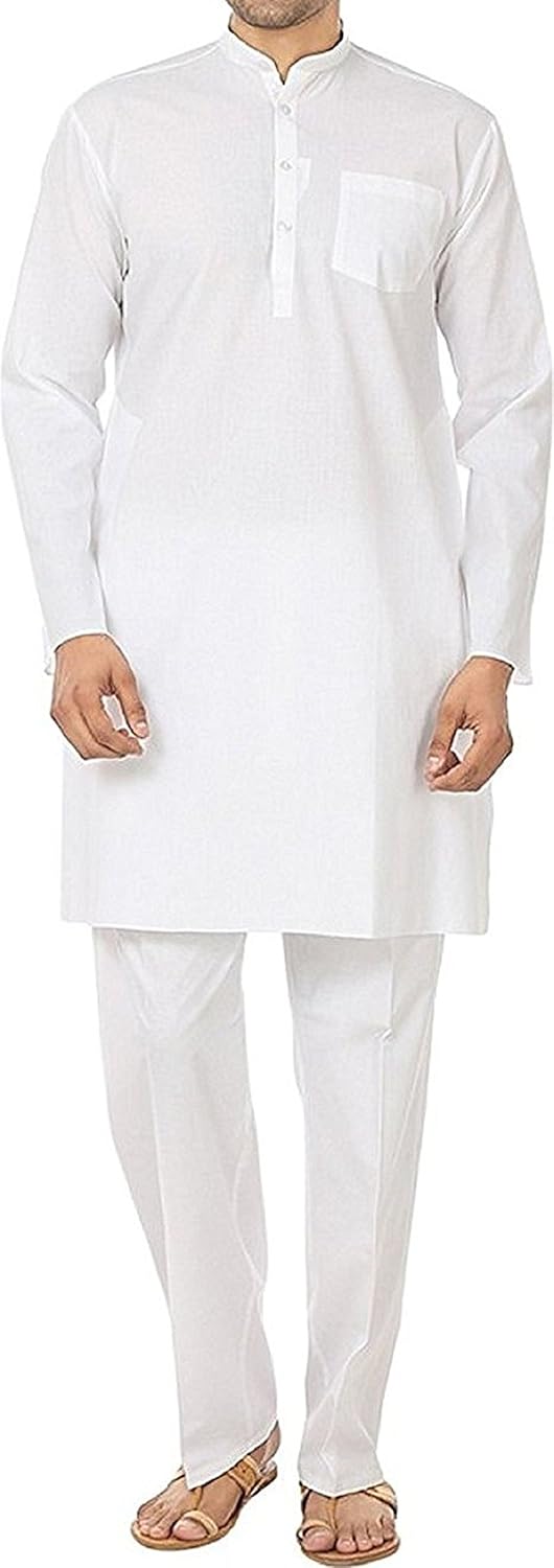 royal men's cotton kurta pyjama set