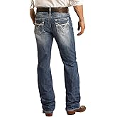 Rock & Roll Denim Double Barrel Straight Leg Relaxed Fit Large V Medium Vintage Wash Jeans