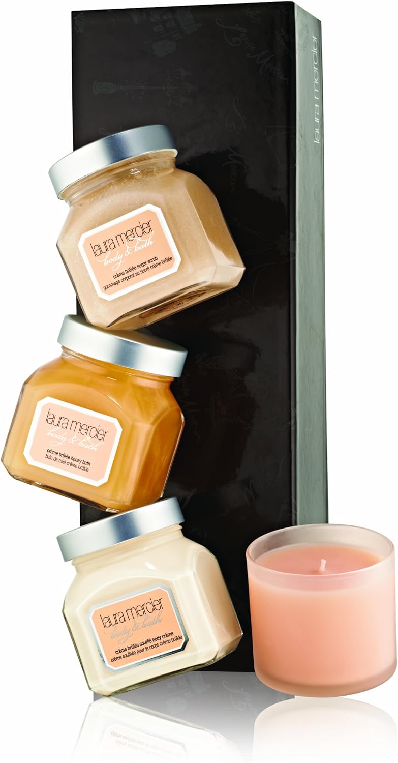 laura mercier creme brulee gift set