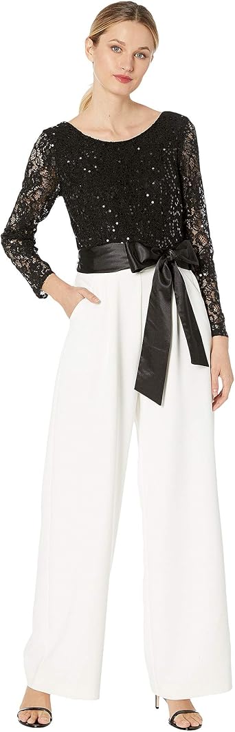 white lace top jumpsuit