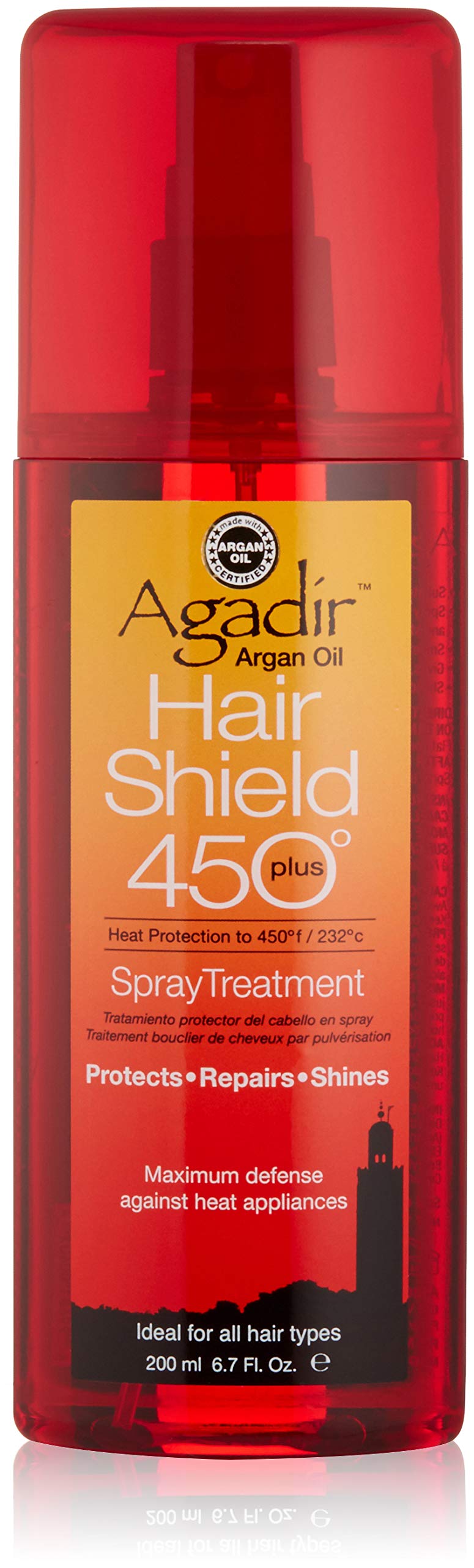 Agadir Argan Oil Hair Shield 450 Degree Plus Spray Treatment, 200 milliliters