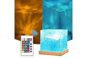 CODGENE Ocean Wave Projector, 30 Colors Aurora Lamp, Midnight Aura Lamp Mood Lighting with 4 Lighting Modes, Remote Control Northern Lights Lamp for Bedroom/Party/Game Room