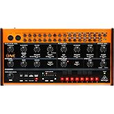Behringer CRAVE Analog Semi-Modular Synthesizer with 3340 VCO, Classic Ladder Filter, 32-Step Sequencer and 16-Voice Poly Chain