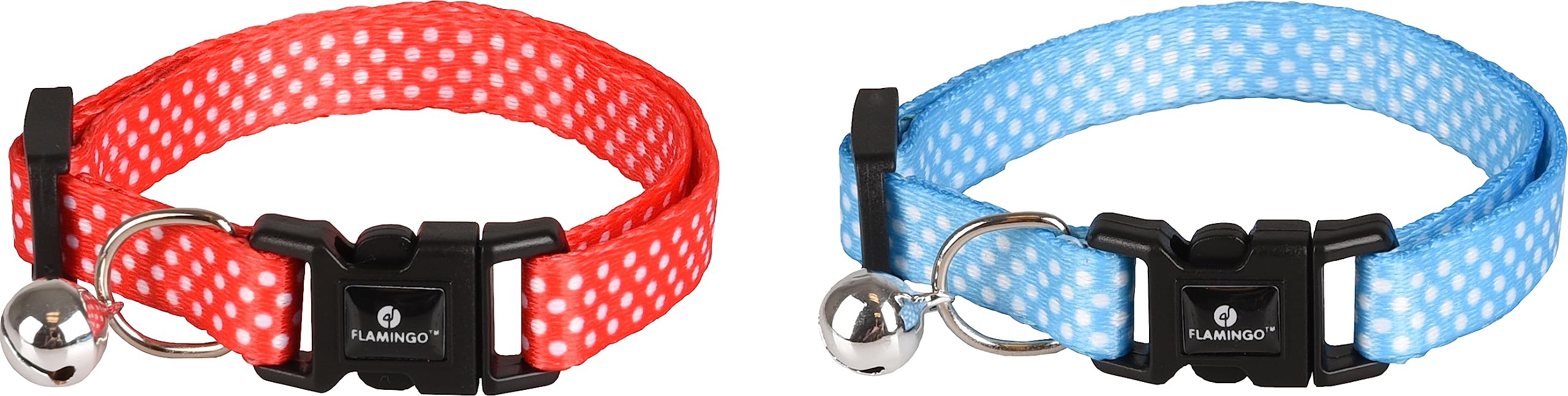 Flamingo Cat Collar Kitten Aiwa Multiple colours 15-25cm 10mm