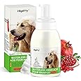‌Waterless Dog Shampoo & Conditioner - No Rinse Dry Shampoo Foam for Dogs & Cats, Hypoallergenic Natural Pomegranate Scent, pH Balanced & Paraben Free Pet Cleanser for Smelly Pets, 10.15oz