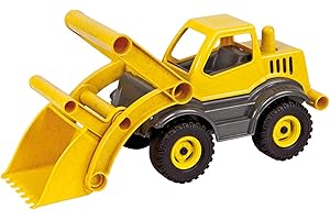 Lena Eco Active Bulldozer Truck Toy | Kids Bulldozer Truck for Indoor and Outdoor Play | BPA and Phthalates Free Food Grade R