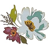 Sizzix Thinlits Die Set 5PK Brushstroke Flowers #3 by Tim Holtz, 665360