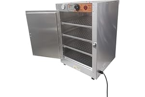 HEAT MAX HeatMax 16x16x24 SMALL Hot Box Food Warmer-- The Original and the best -- with an Interior usable shelf space of 13 x 15.5 inch. For HALF SIZE disposable pans, BBQ, Pizza, any hot food