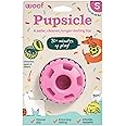 WOOF Party Pupsicle - Long-Lasting Interactive Dog Toys for Boredom - Low-Mess Design - Birthday Gifts for Dogs - Small Dog Toys - Party Pink
