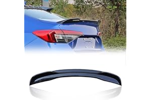 Xprite Rear Spoiler Compatible with 2021 2022 2023 2024 2025 Honda Sedan Civic Sport Spoiler 11th Civic Sedan Rear Spoiler Wing ABS Material- Glossy Black