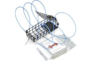 AirFly 6-Loop Crab Trap for Fishing Poles: Perfect for Catching Dungeness, Rock, and Blue Crabs, Made in The USA (Pacific)