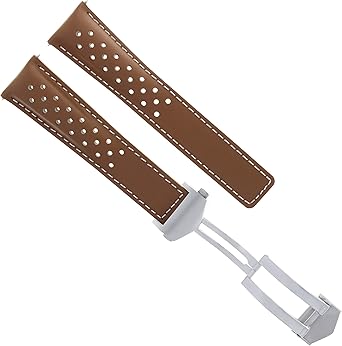 Correa de Piel para Reloj de 22 mm para Tag HEUER Carrera Tan ...