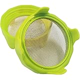Sprouting lids, Plastic Sprout Lid with Stainless Steel Screen for Wide Mouth Mason Jars, Germination Kit Sprouter Sprout Mak