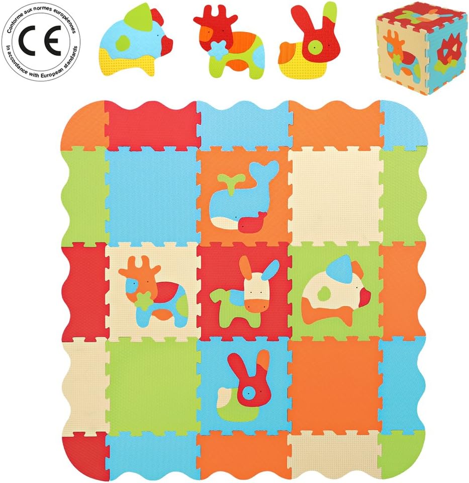 30 Orange Ipotch 9pcs Puzzle Tapis Dalle En Mousse Dalles Sol Bebe Tapis Puzzle Jouer 30 Jeux Et Jouets Puzzles Bhattbros Com