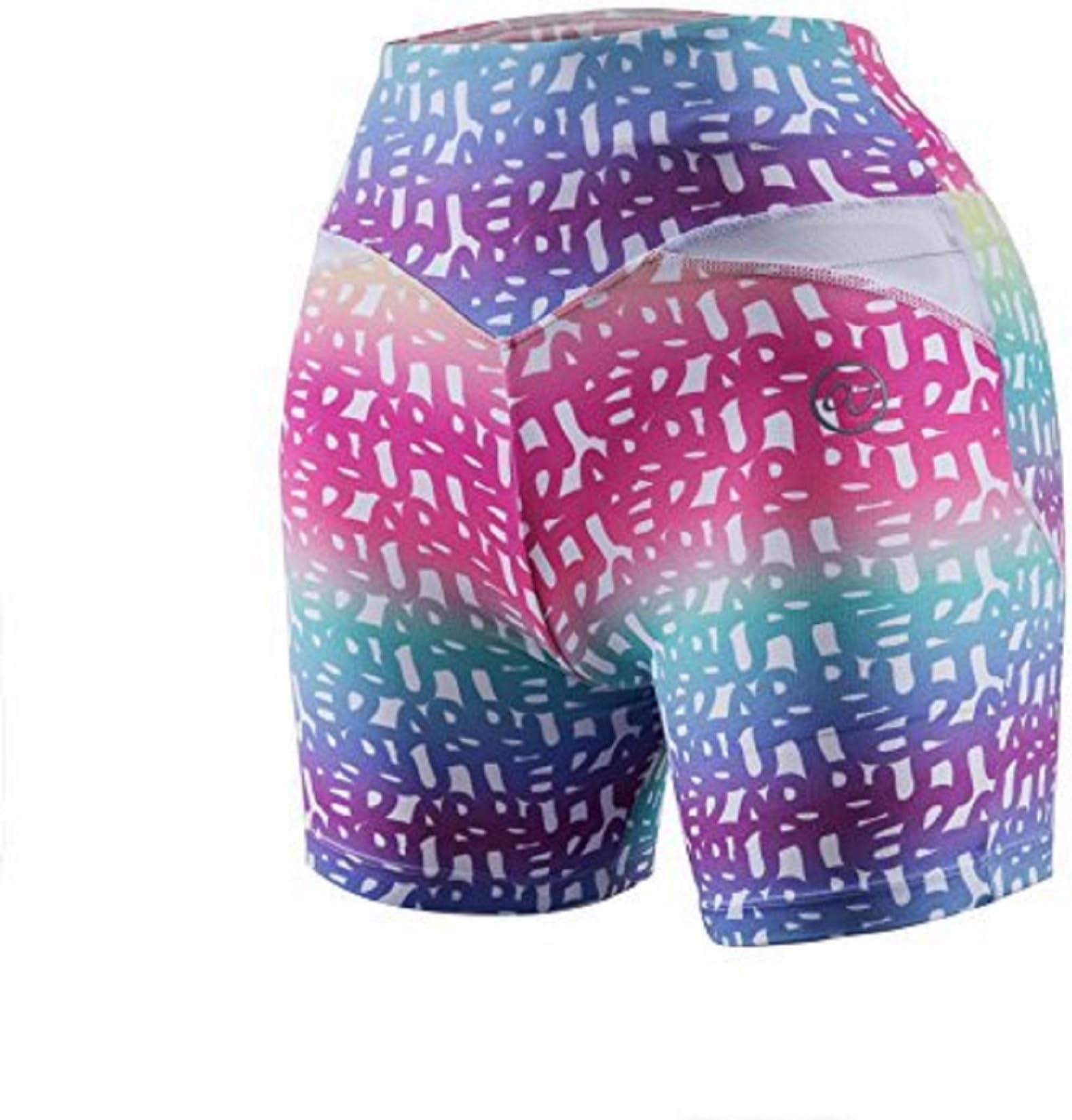AB Butter Women's Scrunch Butt Lifting Power Flex High Waisted Booty Shorts