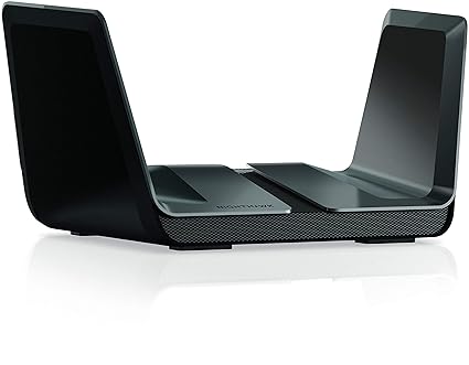 Netgear Nighthawk Rax80 8 Stream Ax6000 Wifi Router Black