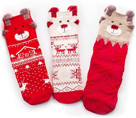 Buy Kids Christmas Socks Girls Xmas 