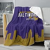 Football City Sherpa Throw Blanket for Football Fans Gifts,Ultra Soft Flannel Blankets,Double Layer Fabric Warm Blankets,60" X 50"
