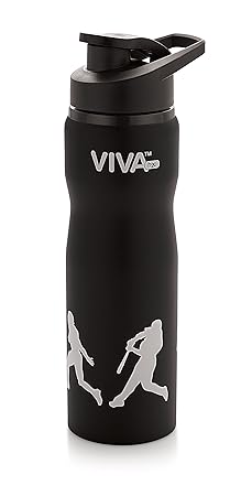 Homesoul H2O Stainless Steel Water Bottle Fridge Bottlef or Kids Teens Travellers Camping Sports Office Desk School,