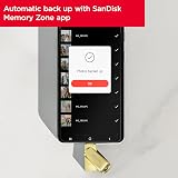 SanDisk 128GB Ultra Dual Drive Luxe USB C Flash Drive Type C A Metal Gold 400MBs view 6