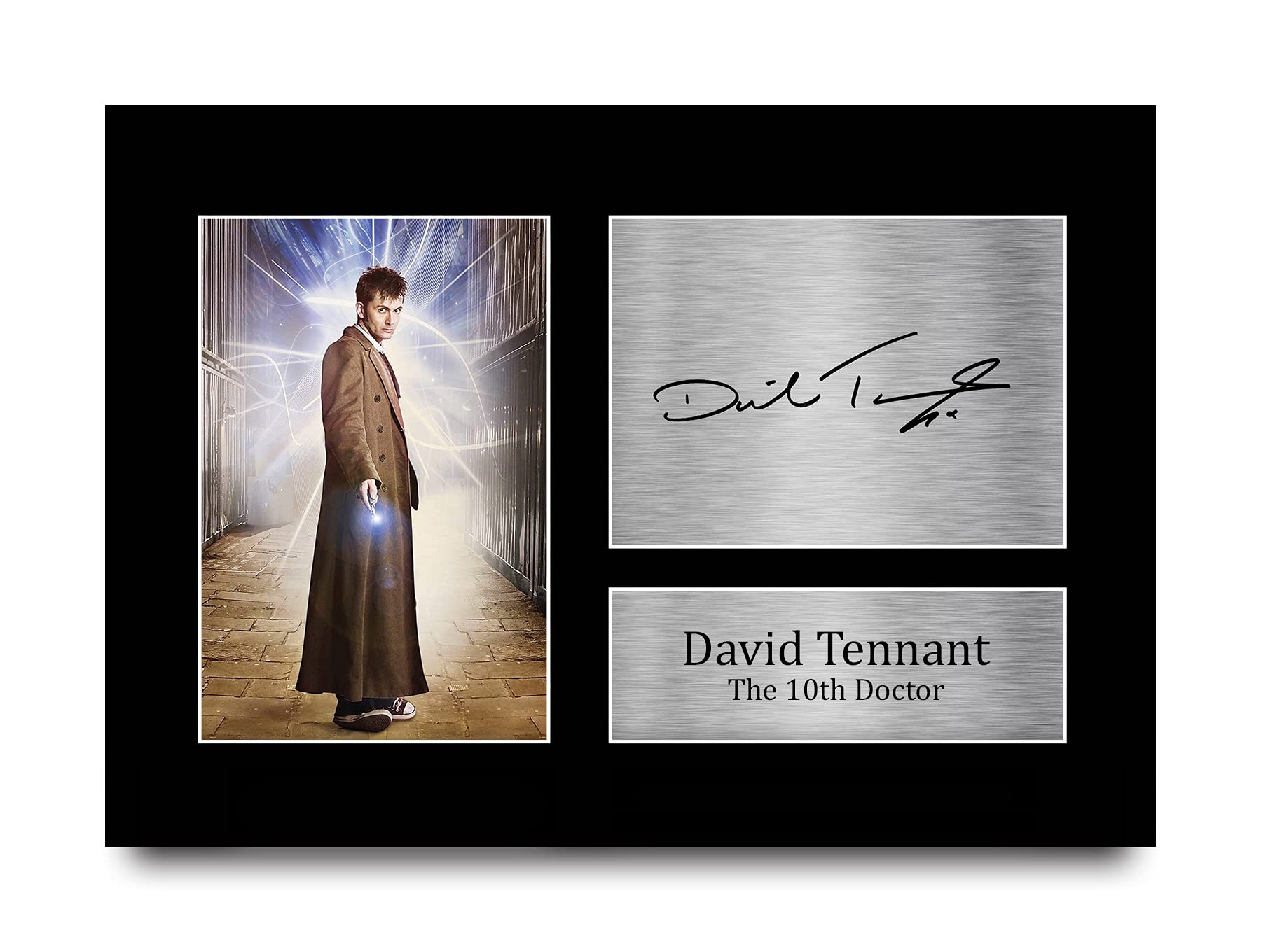HWC Trading David Tennant Gift Signed A4 Printed Autograph Doctor Dr Who Gifts Photo Picture Print Display — image 1