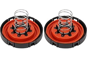 A ABSOPRO 2pcs PCV Valve Cover Cap for Land Rover LR4 Range Rover Sport for Jaguar XK XF XJ No.LR041443/LR051835/LR010780/LR0