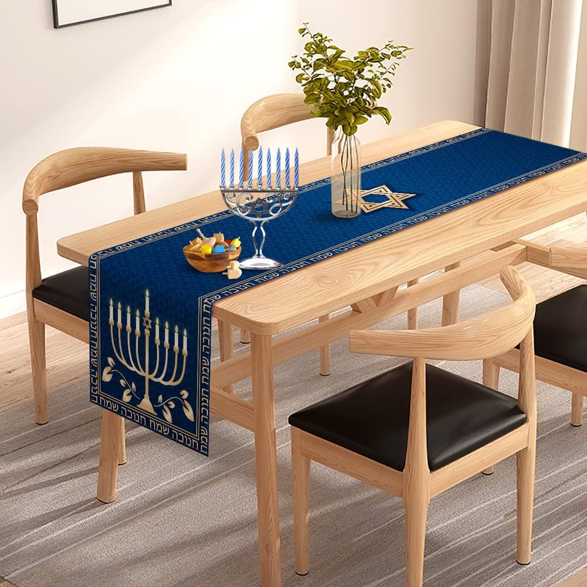 Hanukkah Table Runner