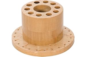 EUROTOOL Round Wood Tool Stand | HOL-360.00